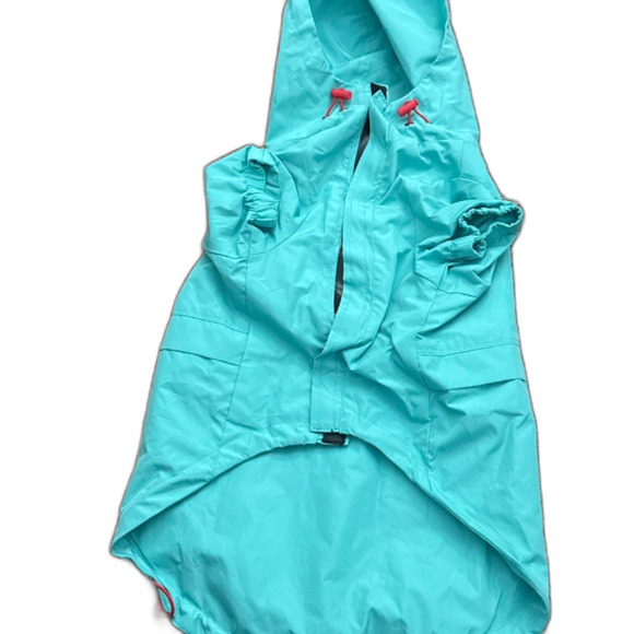 Reebok Blue and Green XL DOG rain jacket - Picture 2 of 3